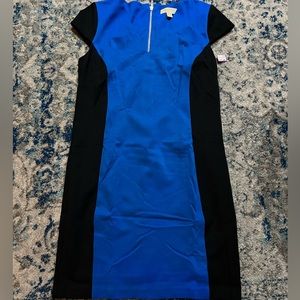 MICHAEL KORS Blue and Black Dress